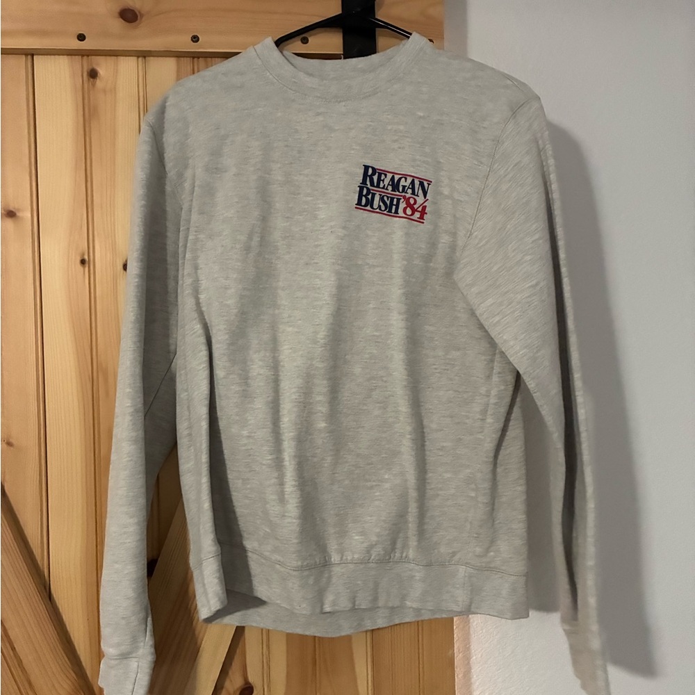 Reagan Bush 84 Gray Men's Sweater